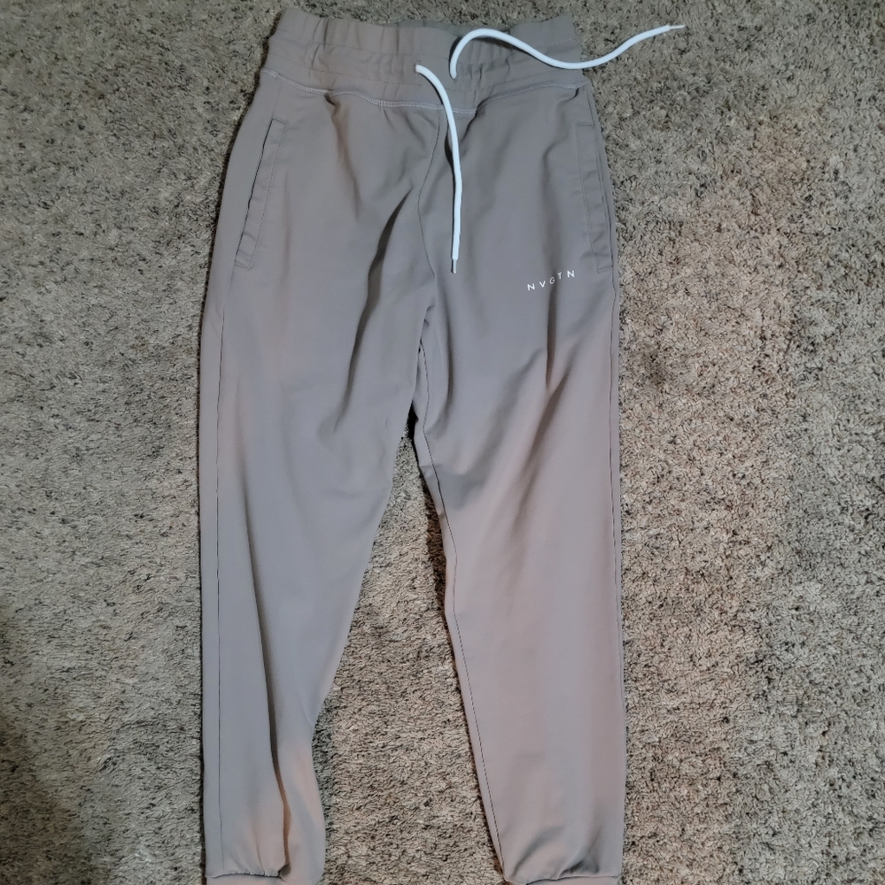 Nvgtn taupe joggers NEW